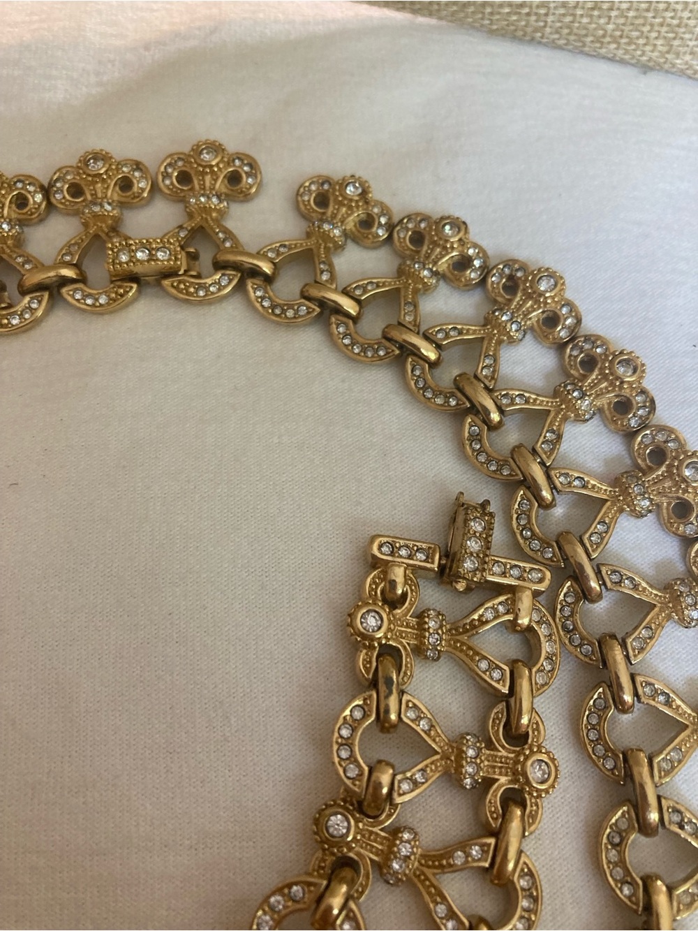 Christian Dior High End Maximalist Statement Necklace Bracelet Set - Picture 7 of 15